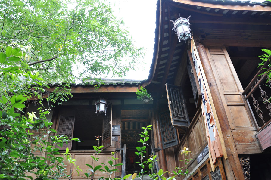 閬中古城風水館傳統中式住宅