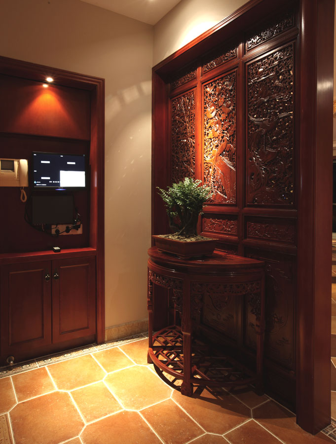 甘工金海灣傳統中式裝修效果圖