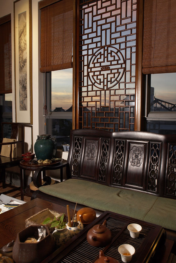 清華坊瀚園傳統中式裝修效果圖