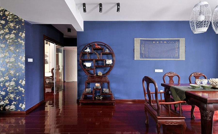 錢隆御景傳統中式裝修效果圖