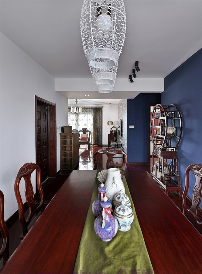 錢隆御景傳統中式裝修效果圖