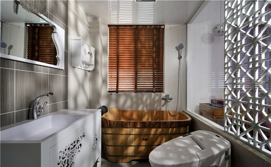 錢隆御景傳統中式裝修效果圖