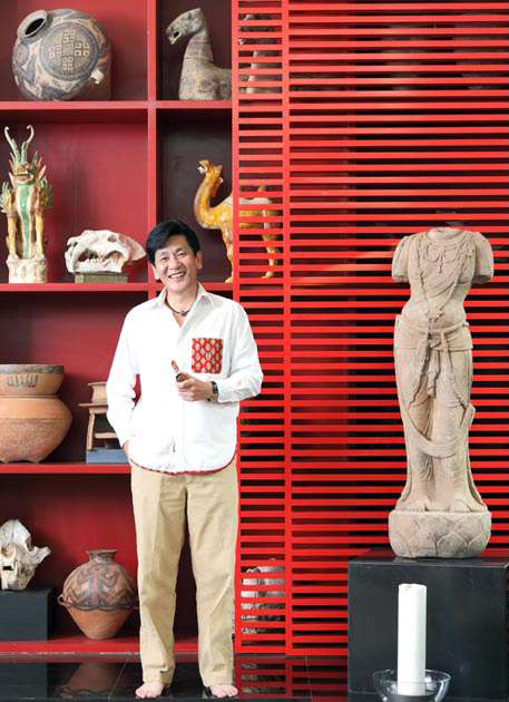 北京收藏家馬躍的郊區(qū)別墅