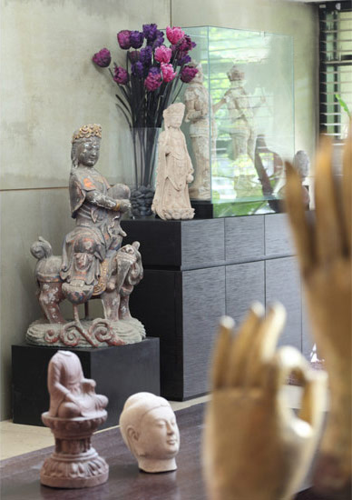 北京收藏家馬躍的郊區(qū)別墅