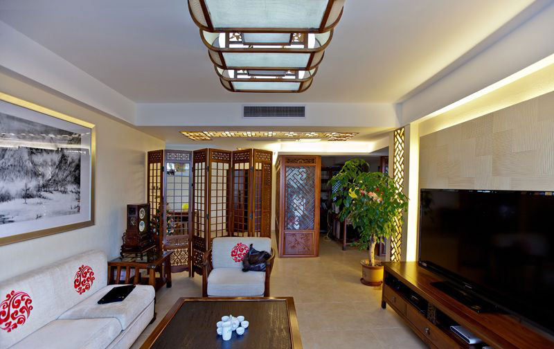 深院傳統中式裝修效果圖