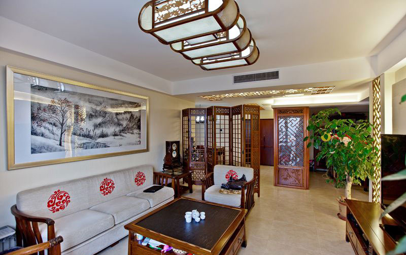 深院傳統中式裝修效果圖