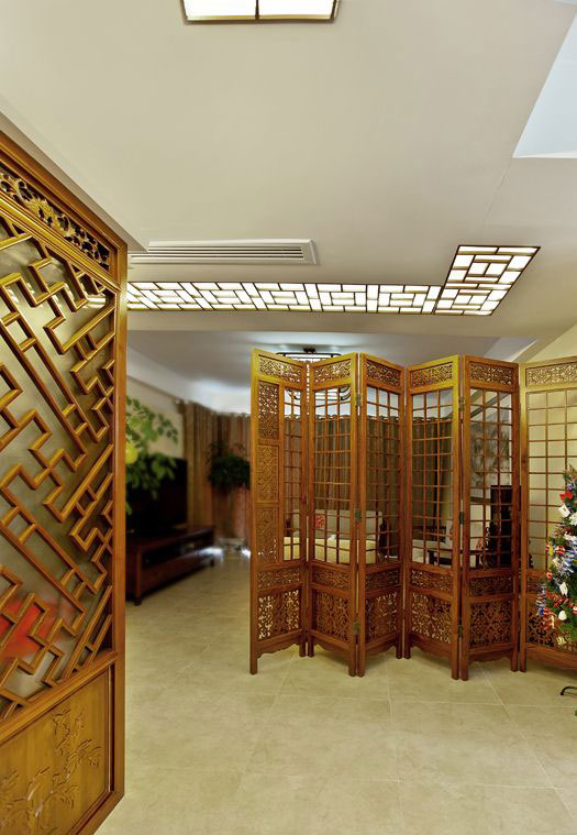 深院傳統中式裝修效果圖