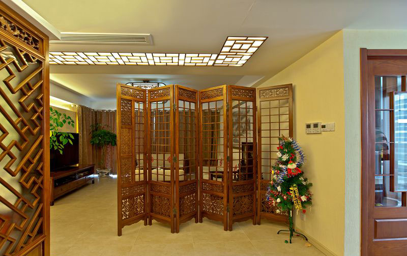 深院傳統中式裝修效果圖