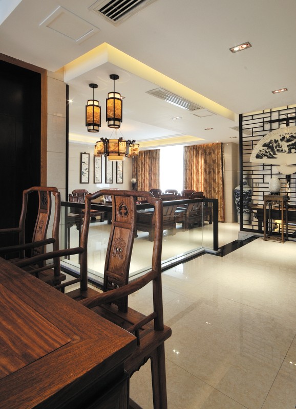 撫州現(xiàn)代中式別墅