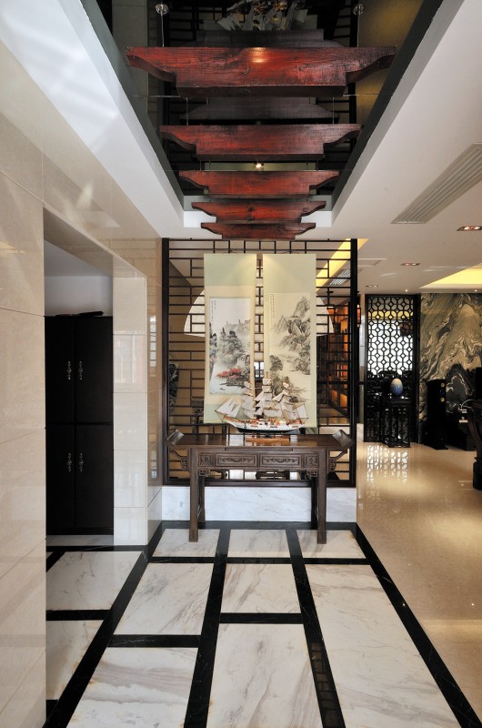 撫州現(xiàn)代中式別墅