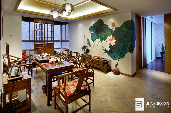 怡湖花庭 閑云雅居中式范