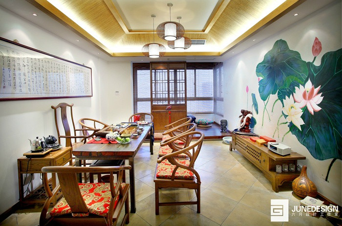 怡湖花庭 閑云雅居中式范