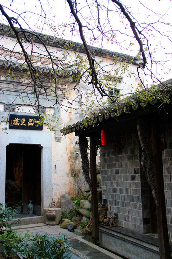 雁字回時 月滿西樓 宏村一品更樓