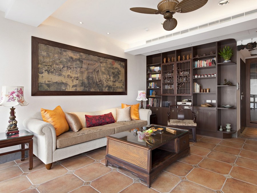 中式典藏 三居室風(fēng)雅意境