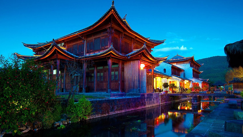 體驗騰越文化、和順文化 云南騰沖和順總兵府溫泉度假酒店