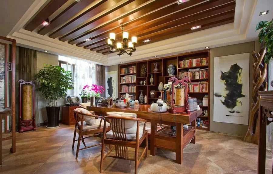 古色古香的中式庭院 名古屋