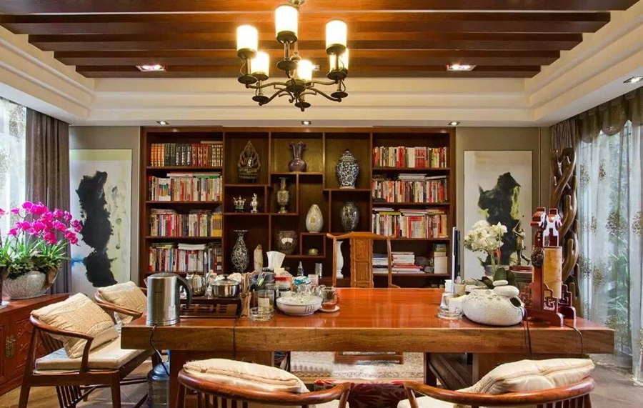 古色古香的中式庭院 名古屋