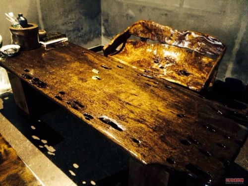 感受災后雅安金絲楠文化