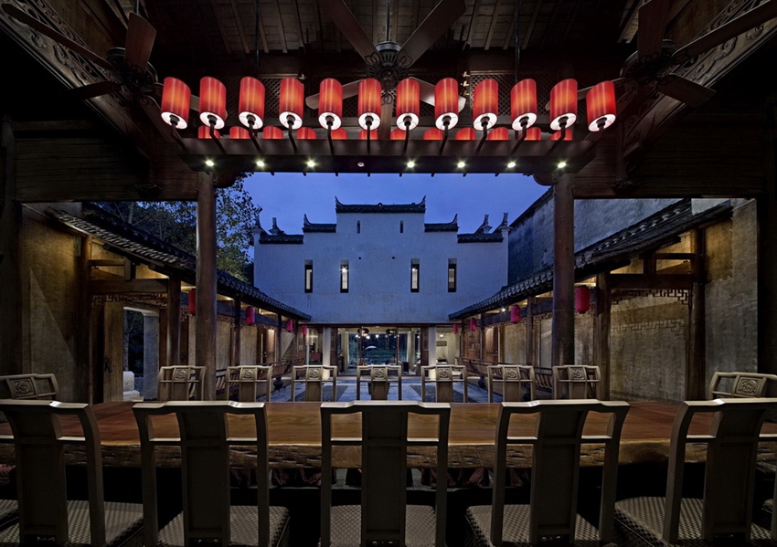 墅家墨娑在國(guó)內(nèi)的首次“亮相” 江西婺源西沖院