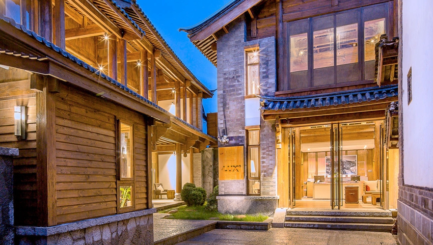 置身地域與時空交織的隧道 云南麗江麗世酒店