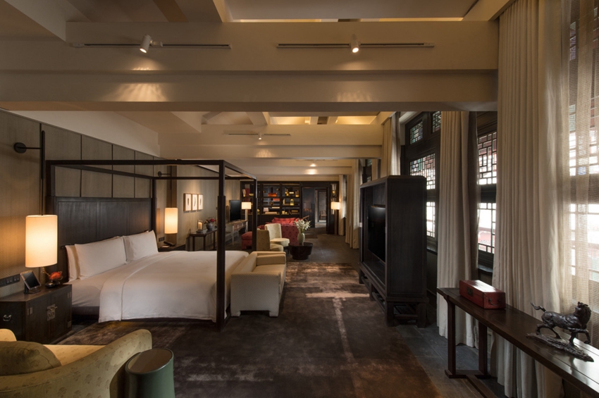 繁華都市中的清雅之地 北京華爾道夫酒店四合院