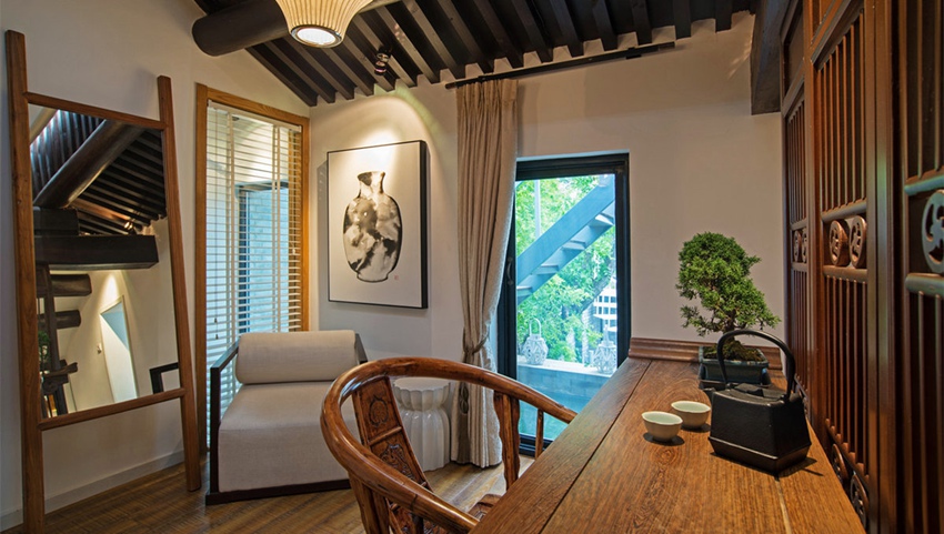 北京老城區典型“大雜院”雜居形態 樂在南鑼四合院精品酒店