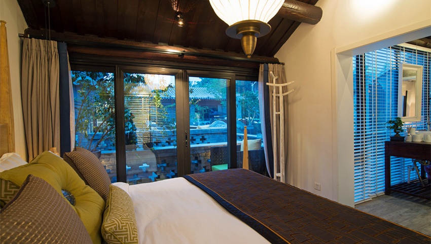 北京老城區典型“大雜院”雜居形態 樂在南鑼四合院精品酒店